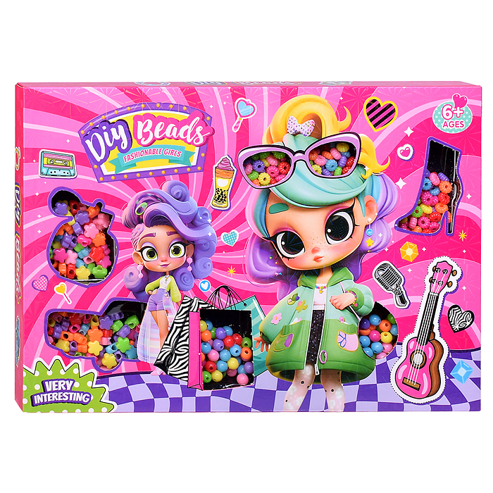 Набор Создание украшений BTX-6002E "Цветная фантазия" в коробке