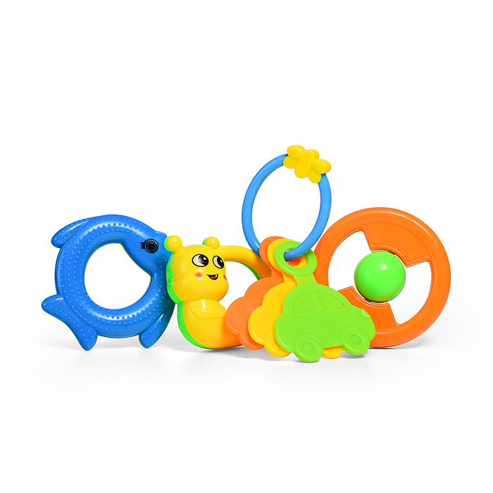 Набор погремушек BM8002-6 "Весело играй" в пакете