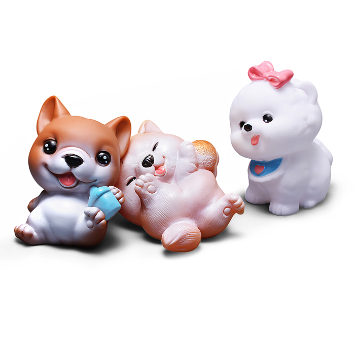 Набор игрушек для купания Y0122 "Милые животные" в пакете