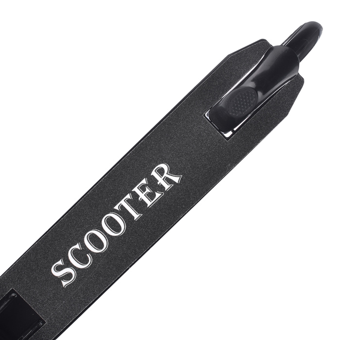 Самокат U038457Y 2-х кол., черный, PU/ 145 мм,ABEC 7, в коробке