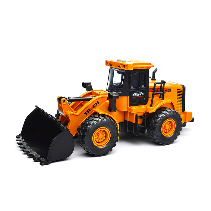 МашинаKLX900-6 "Трактор-погрузчик" с прицепом (свет, звук) в коробке