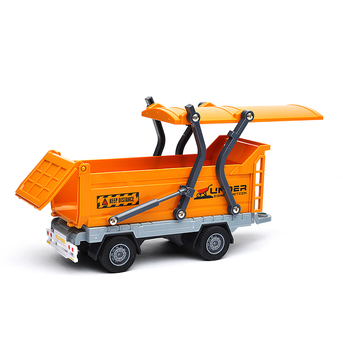 МашинаKLX900-6 "Трактор-погрузчик" с прицепом (свет, звук) в коробке