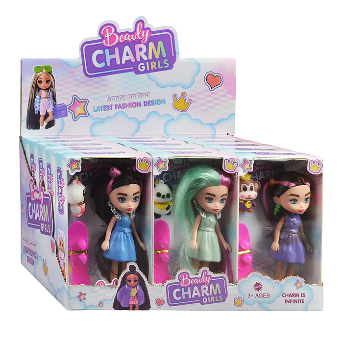 Фото к товару Кукла BB119A-6 "Sharm girl. Виолетта" с питомцем и аксессуарами, в коробке Кукла BB119A-6 "Sharm girl. Виолетта" с питомцем и аксессуарами, в коробке