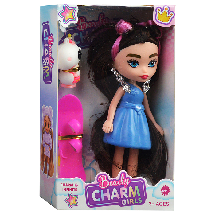 Фото к товару Кукла BB119A-6 "Sharm girl. Виолетта" с питомцем и аксессуарами, в коробке Кукла BB119A-6 "Sharm girl. Виолетта" с питомцем и аксессуарами, в коробке