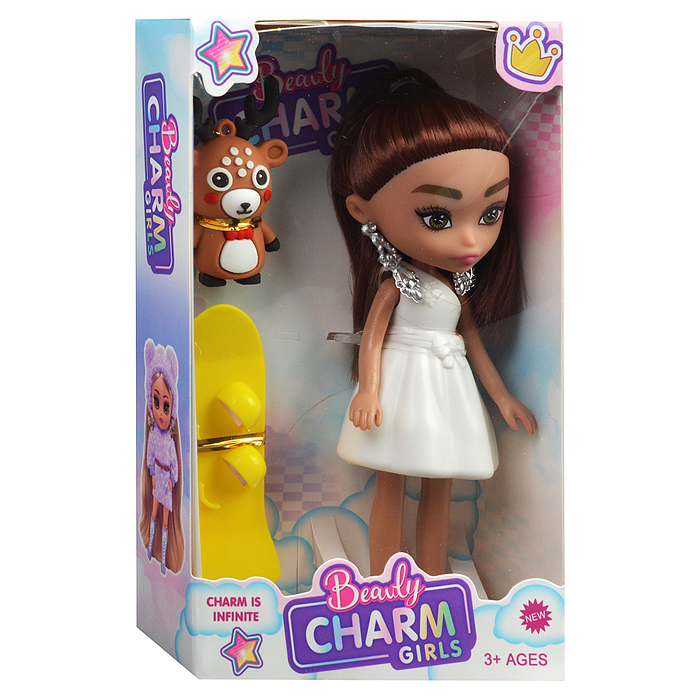 Фото к товару Кукла BB119A-6 "Sharm girl. Виолетта" с питомцем и аксессуарами, в коробке Кукла BB119A-6 "Sharm girl. Виолетта" с питомцем и аксессуарами, в коробке