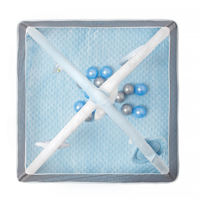 Игрушка мягконабивная коврик с дугами (с сеткой и шариками "Облачко")