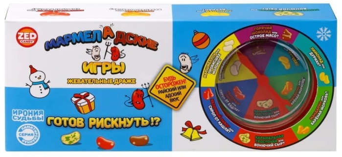 Мармеладские игры "Ирония судьбы" набор, блок 1 шт. (120г х 24)