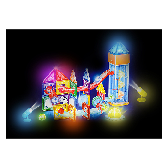 Конструктор HD130A-1 магнитный "Орбитальные шарики" (69 дет.)