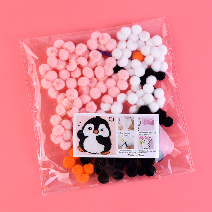 Набор творческая мастерская 00-6802 "Пингвиненок" 22*22 см.