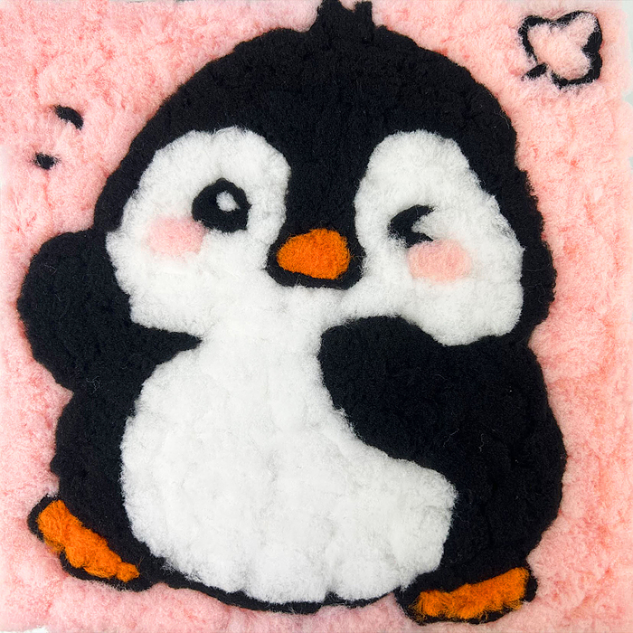 Набор творческая мастерская 00-6802 "Пингвиненок" 22*22 см.