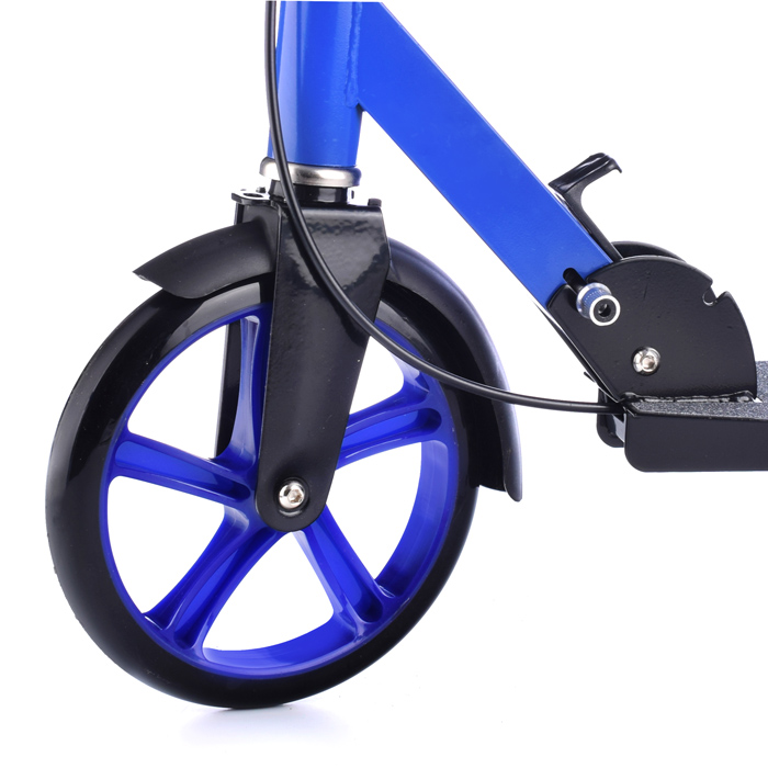 Самокат U038455Y 2-х кол., синий, PU/ 200 мм, ABEC 7, в коробке