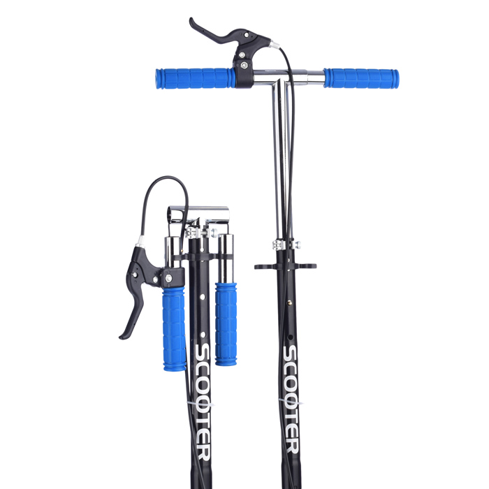 Самокат U038455Y 2-х кол., синий, PU/ 200 мм, ABEC 7, в коробке