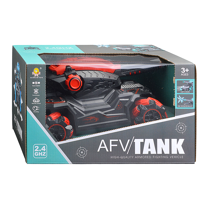 Машина 168-6 "Водяной выстрел" р/у, 27 MHz, в коробке