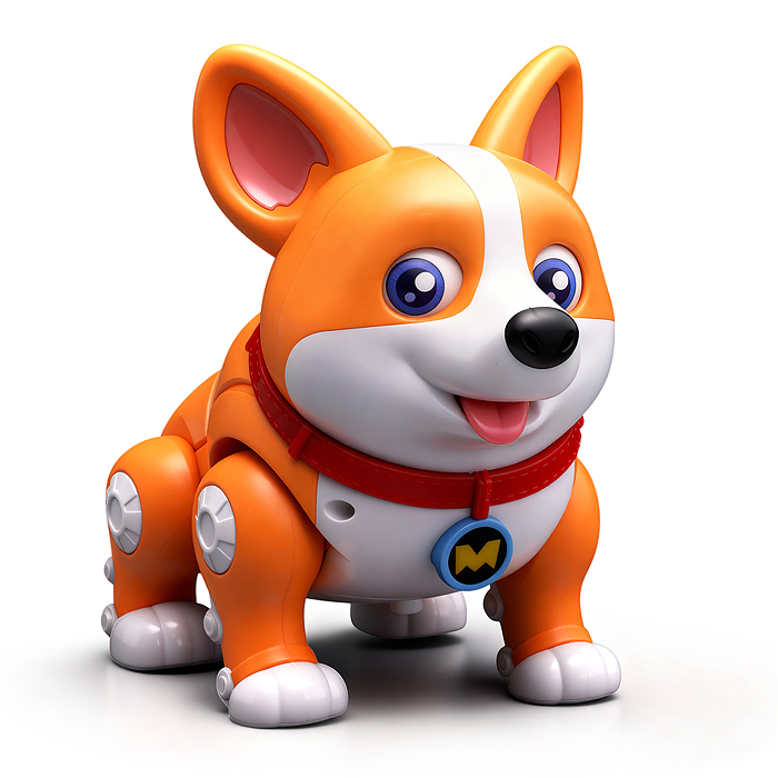 Собака 333-8 "Ричи" на батарейках, в коробке