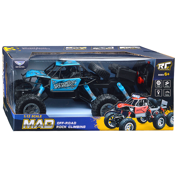 Машина SY203K-11 "Ралли Бум" р/у, 27 MHz, в коробке