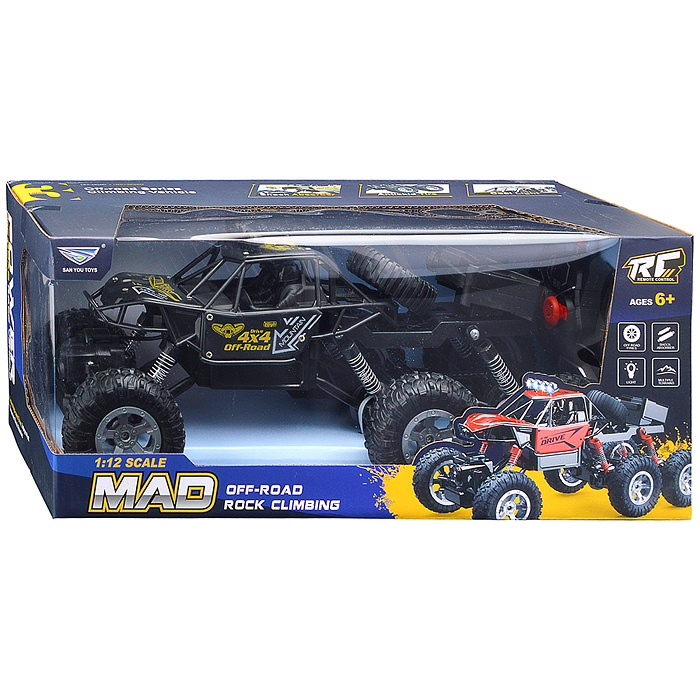 Машина SY203K-11 "Ралли Бум" р/у, 27 MHz, в коробке