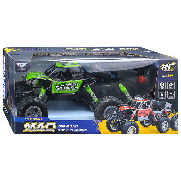 Машина SY203K-11 "Ралли Бум" р/у, 27 MHz, в коробке