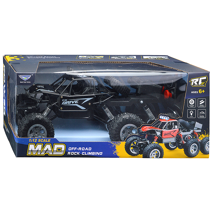 Машина SY203KH-11 "Скалолаз" р/у, 27 MHz, в коробке