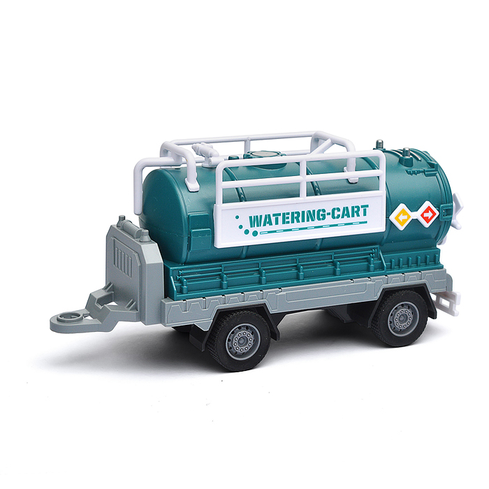 Машина KLX900-57 "Вилочный погрузчик" с автоцистерной (свет, звук) в коробке 