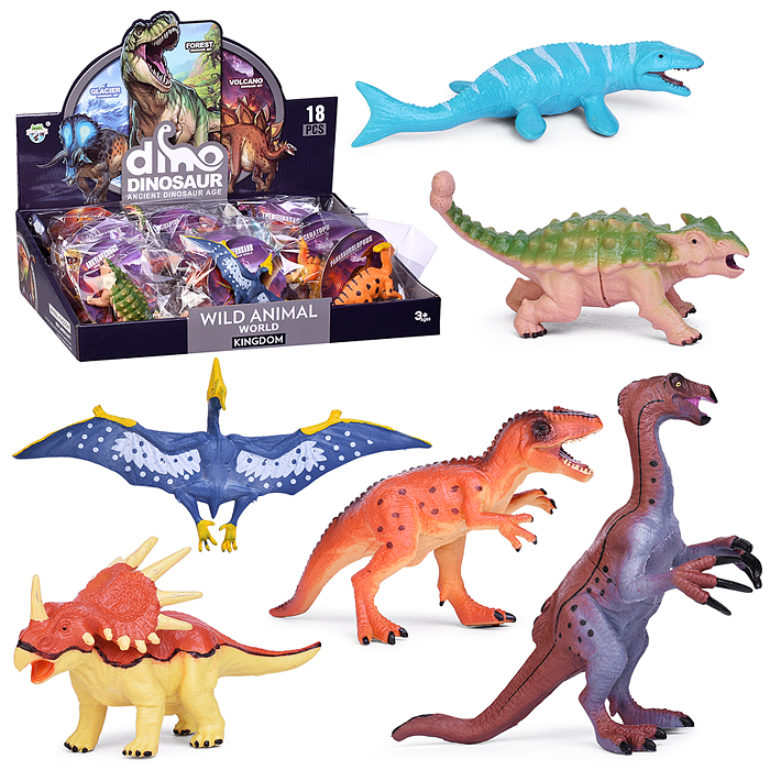 Динозавр JS35-3 в ассортименте, в коробке