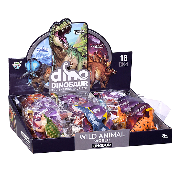 Динозавр JS35-3 в ассортименте, в коробке