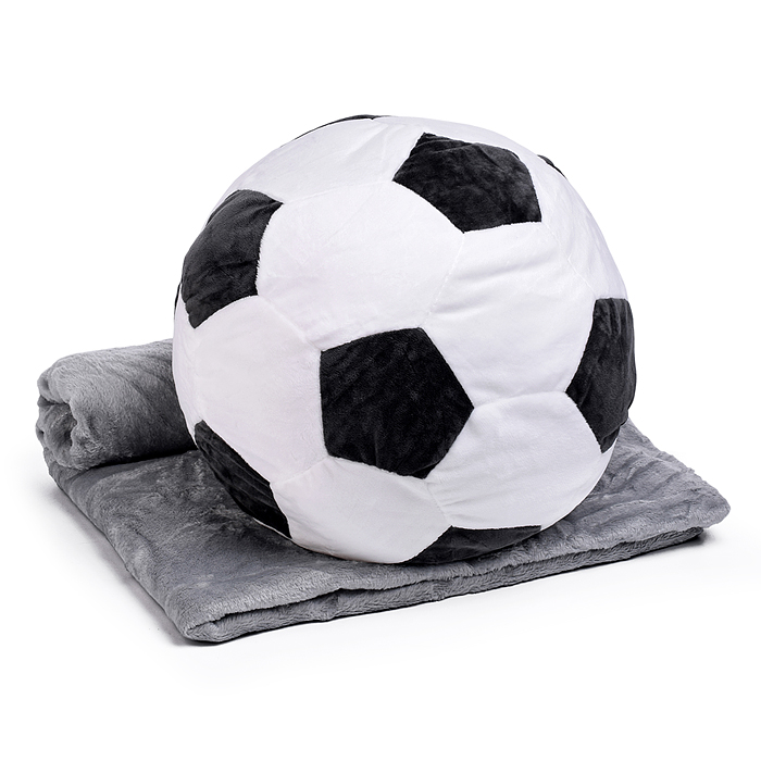 Мягкая игрушка "Мягкий мяч" М1561 с пледом (110х150)