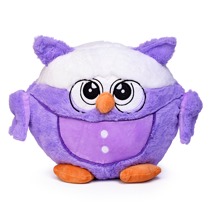 Мягкая игрушка "Сова" М1563 с пледом (110х150)