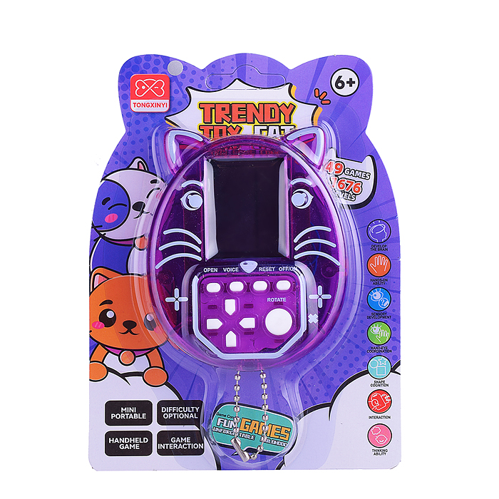 Игра электронная XY9052A "Мой котик" в коробке