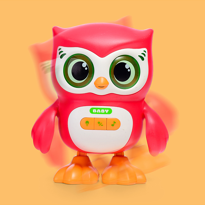 Фото к товару Интерактивная игрушка S-004A "Сова" в коробке Интерактивная игрушка S-004A "Сова" в коробке