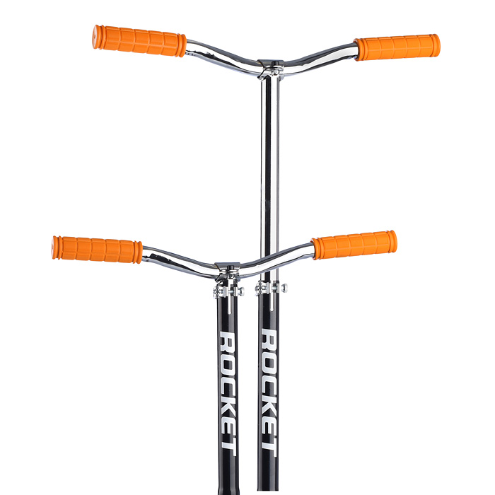 Самокат 2-х колесный ROCKET,колеса PU/ 145 мм,ABEC 7, оранжевый