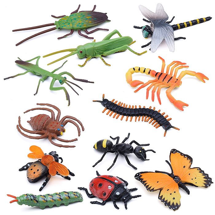 Насекомое JS20-6 в ассортименте, в коробке