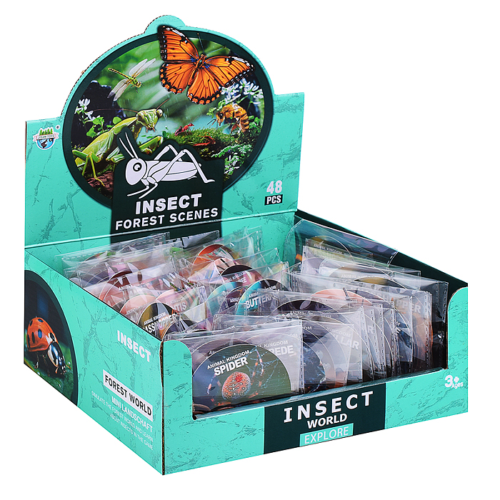 Насекомое JS20-6 в ассортименте, в коробке