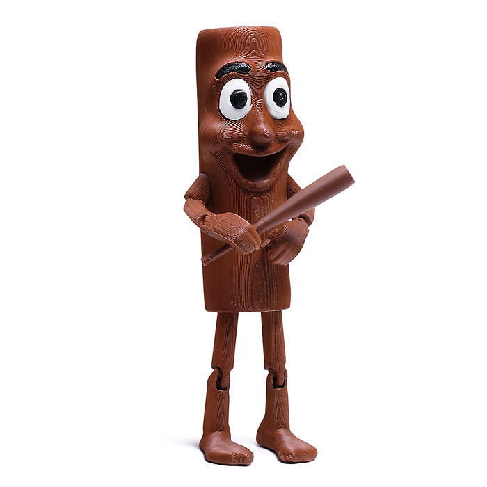 Игрушка-антистресс 00-7182 "Полено с дубинкой"