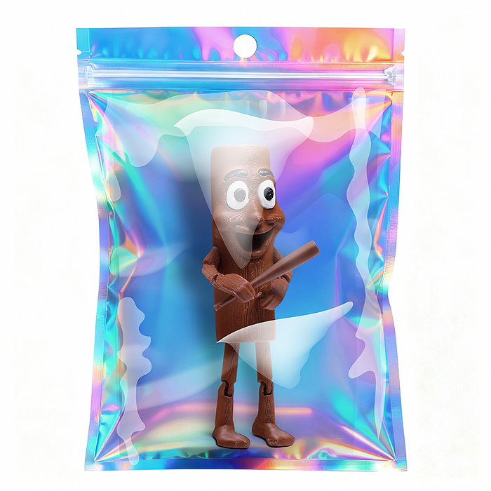 Игрушка-антистресс 00-7182 "Полено с дубинкой"