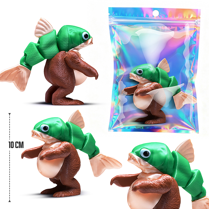 Игрушка-антистресс 00-7183 "Необычная рыба" Игрушка-антистресс 00-7183 "Необычная рыба"