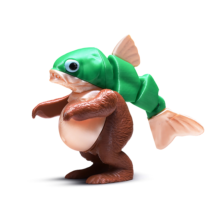 Игрушка-антистресс 00-7183 "Необычная рыба"