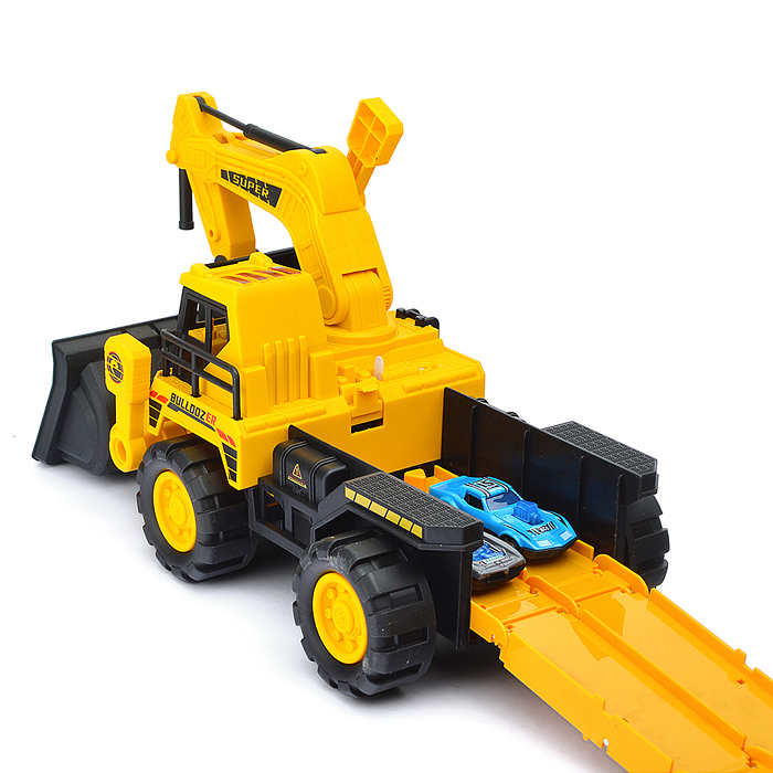 Фото к товару Машина-Катапульта 660-S98 "Экскаватор/Грейдер" в коробке Машина-Катапульта 660-S98 "Экскаватор/Грейдер" в коробке