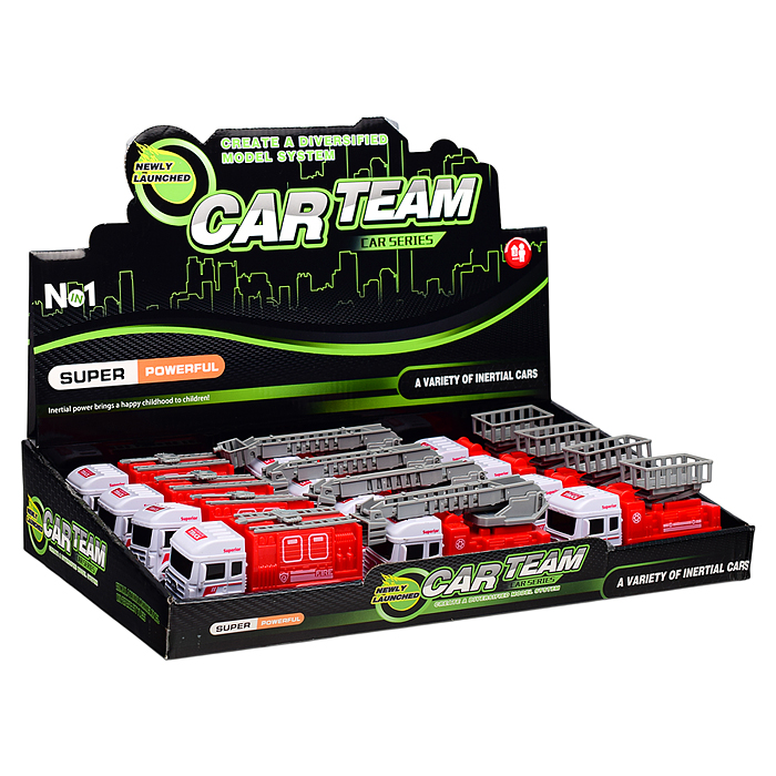 Фото к товару Машина BHX699-8А "Пожарная" в коробке Машина BHX699-8А "Пожарная" в коробке