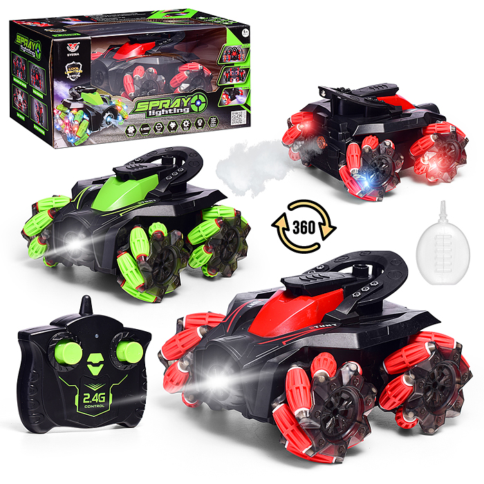 Машина SY056A "Трюк" р/у, 27 MHz, в коробке