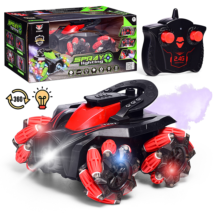 Машина SY056A "Трюк" р/у, 27 MHz, в коробке