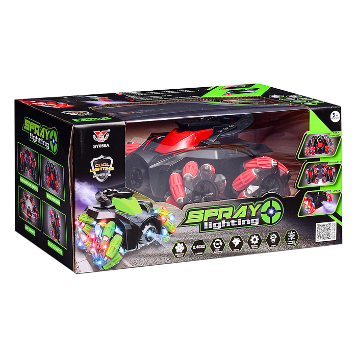 Машина SY056A "Трюк" р/у, 27 MHz, в коробке