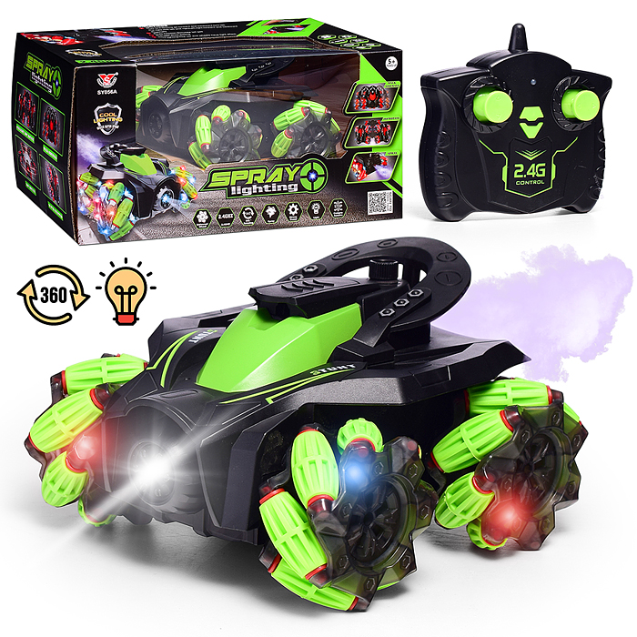 Машина SY056A "Трюк" р/у, 27 MHz, в коробке