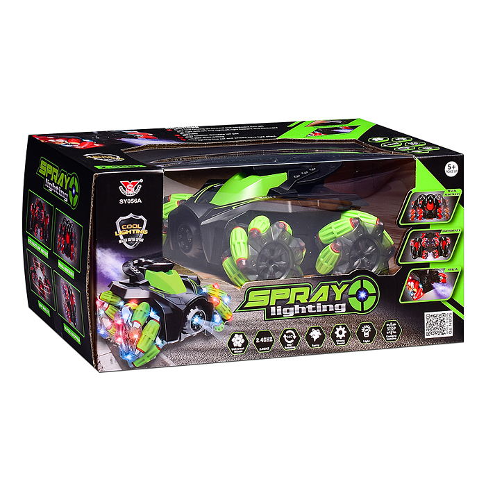 Машина SY056A "Трюк" р/у, 27 MHz, в коробке