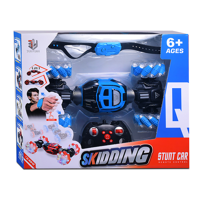 Машина QX031 "Трюковой монстр" р/у, 27 MHz, в коробке