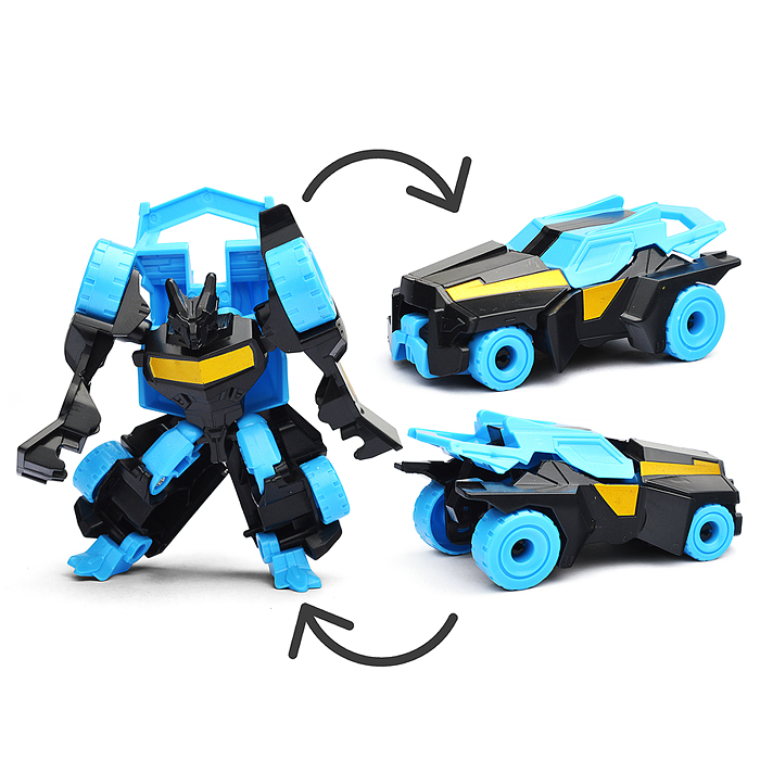 Робот 158 трансформирующийся в гоночное авто, в пакете