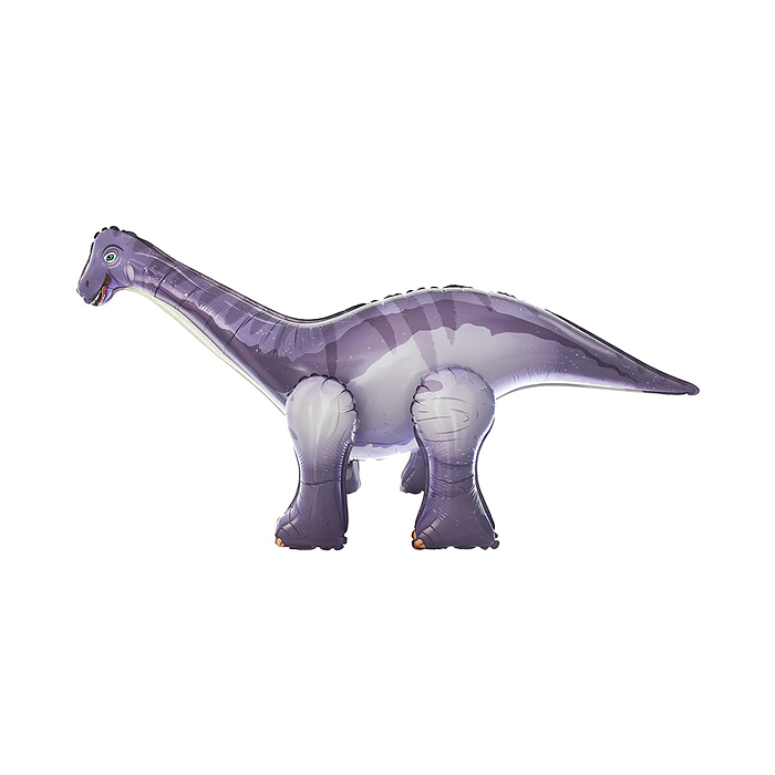 Шар 3D (47''/119 см) Фигура, Динозавр Диплодок, 1 шт. в уп.