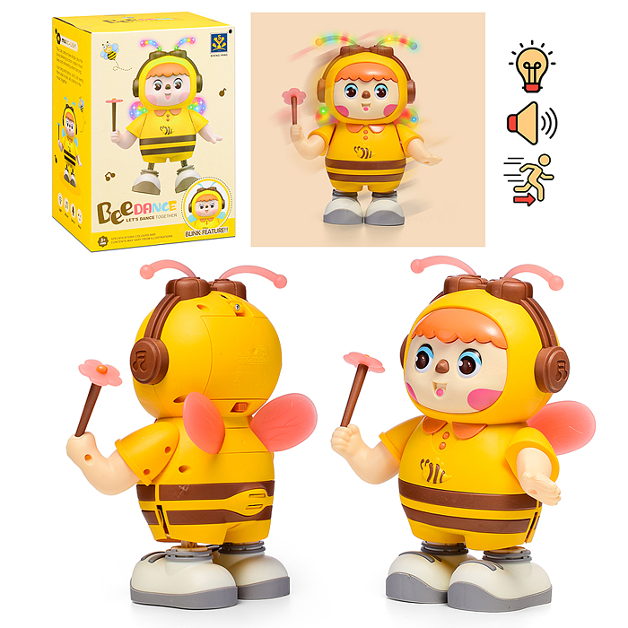 Интерактивная игрушка 373-67A "Пчела" в коробке