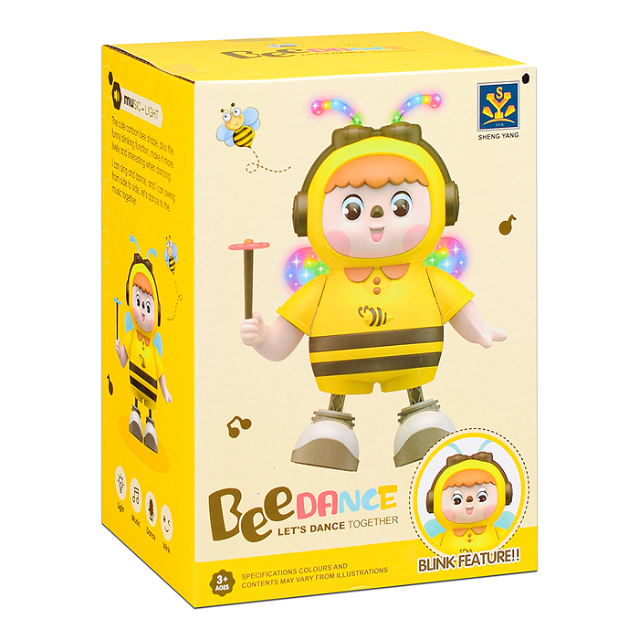 Интерактивная игрушка 373-67A "Пчела" в коробке