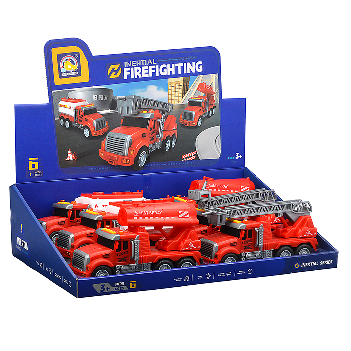 Фото к товару Машина BHX930 "Пожарная техника" в коробк Машина BHX930 "Пожарная техника" в коробк