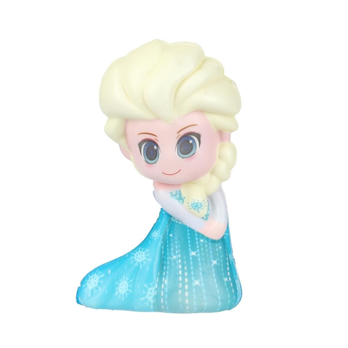 Игрушка - антистресс "Сквиш малыш" "Девочка в голубом платье" флоупак, Супер Жим 